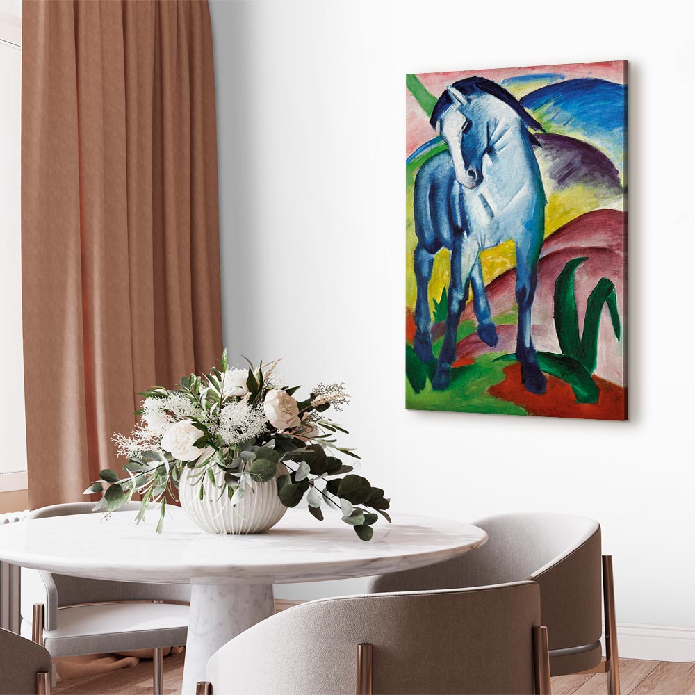 Canvas Print Blue Horse