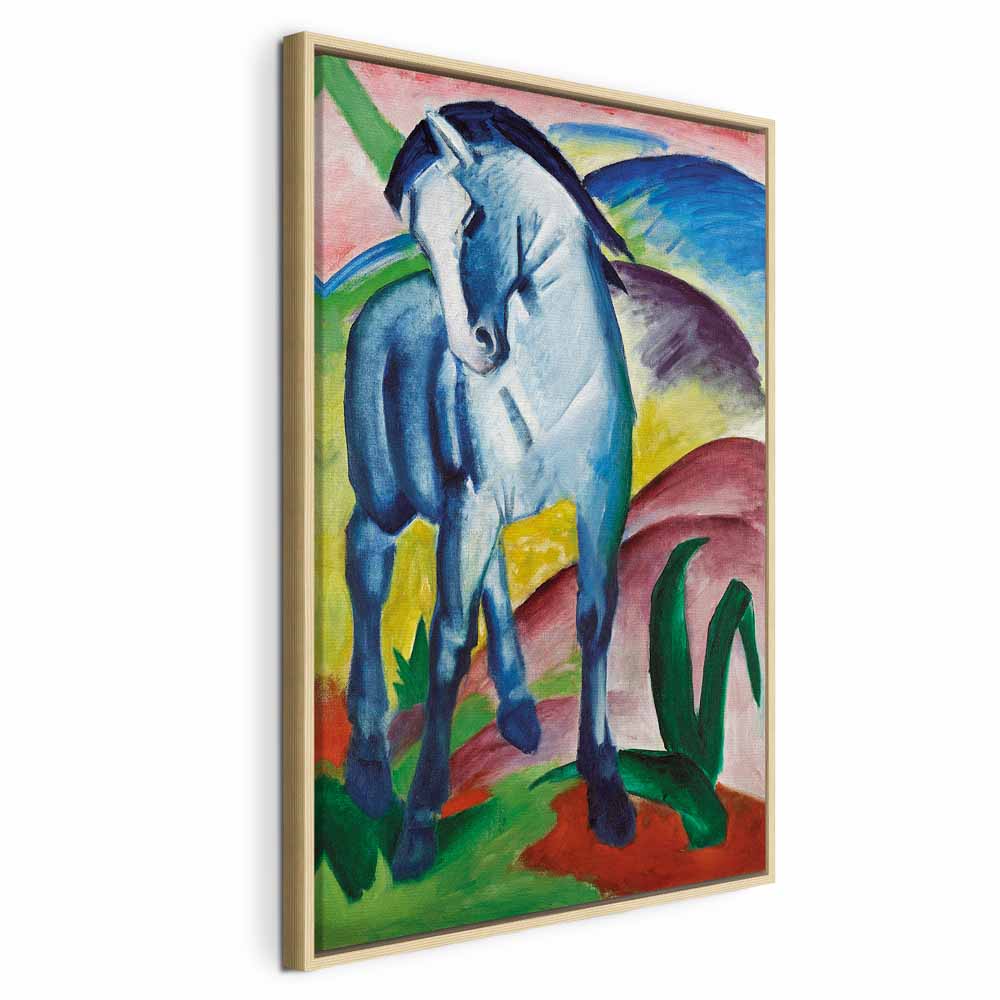 Canvas Print Blue Horse