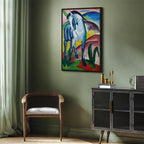 Canvas Print Blue Horse