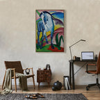 Canvas Print Blue Horse