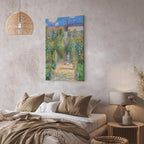 Monet Garden at Vétheuil Classic Canvas Print