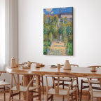 Monet Garden at Vétheuil Classic Canvas Print
