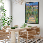 Monet Garden at Vétheuil Classic Canvas Print