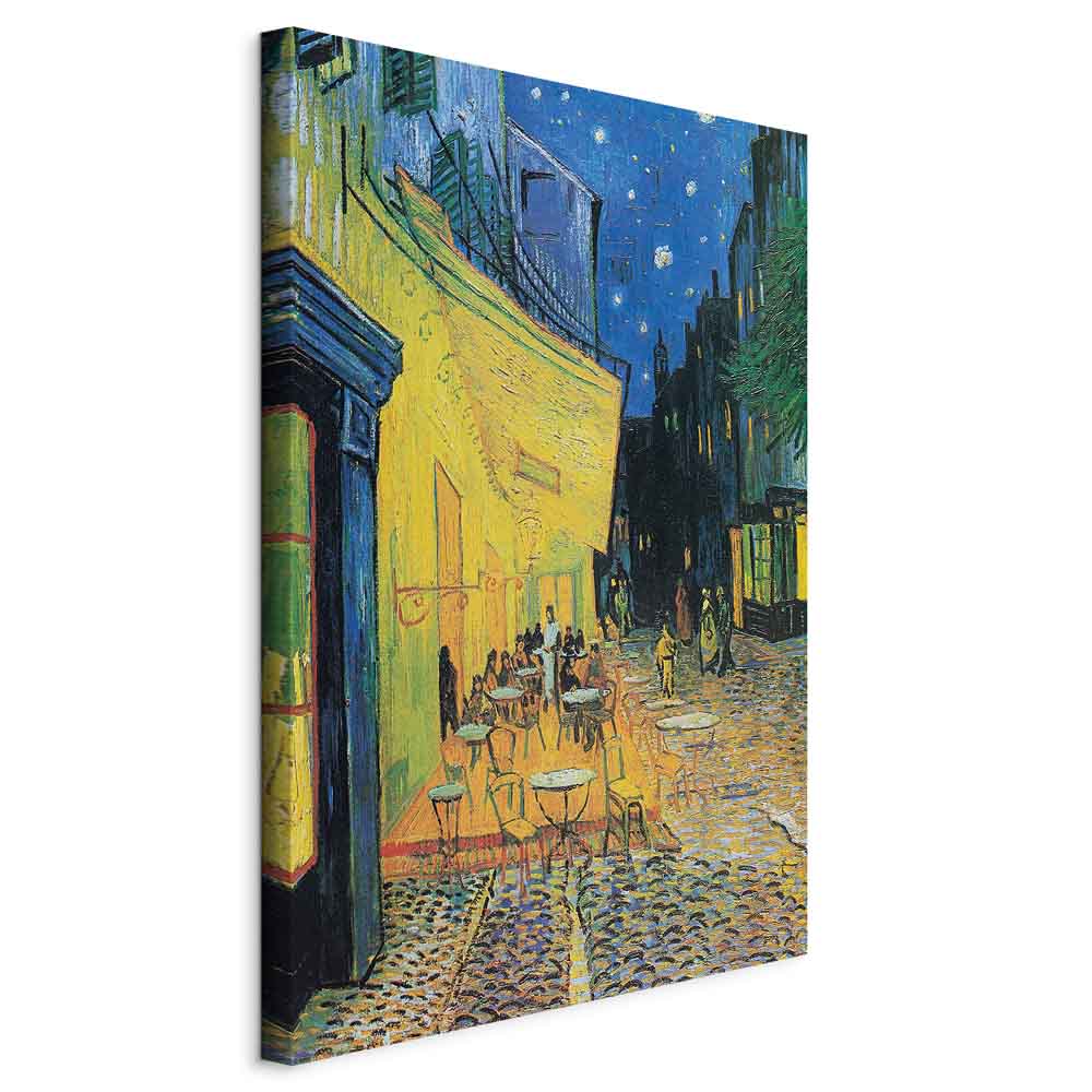 Café Terrace at Night Vincent van Gogh Canvas Print