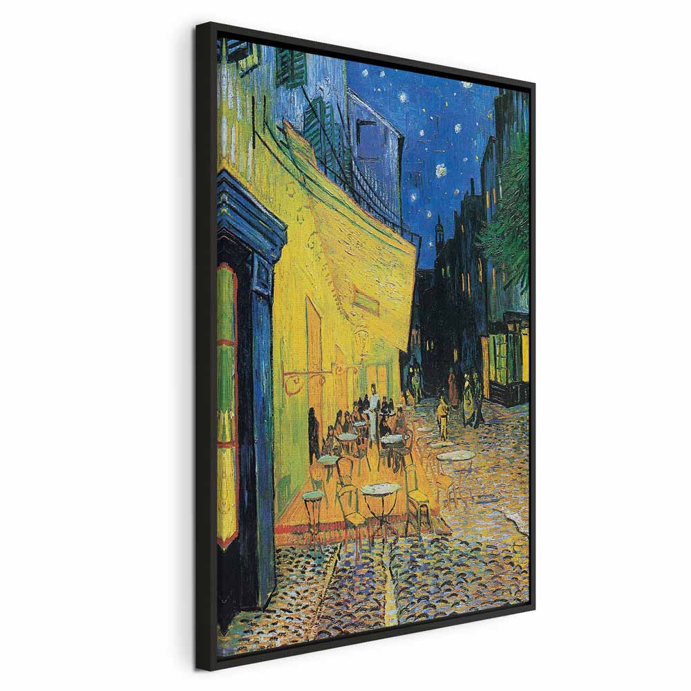 Café Terrace at Night Vincent van Gogh Canvas Print