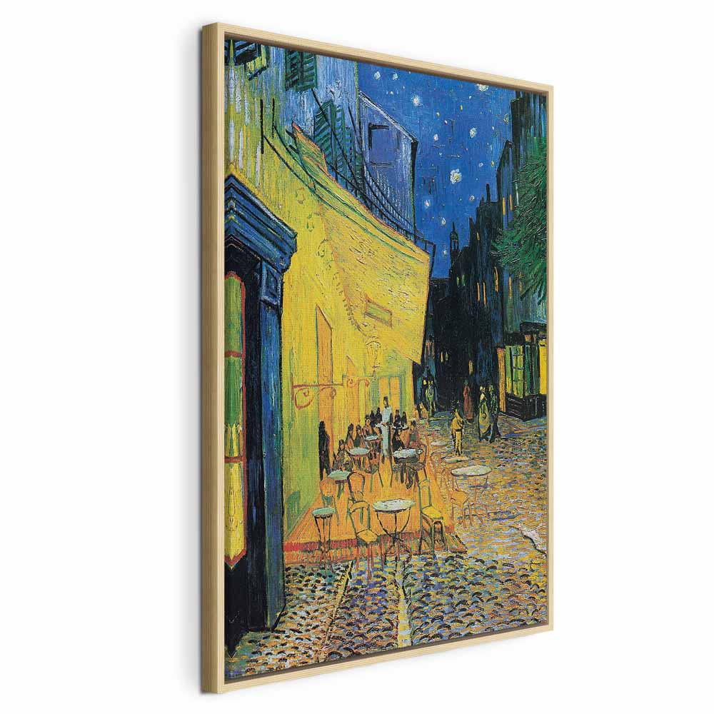 Café Terrace at Night Vincent van Gogh Canvas Print