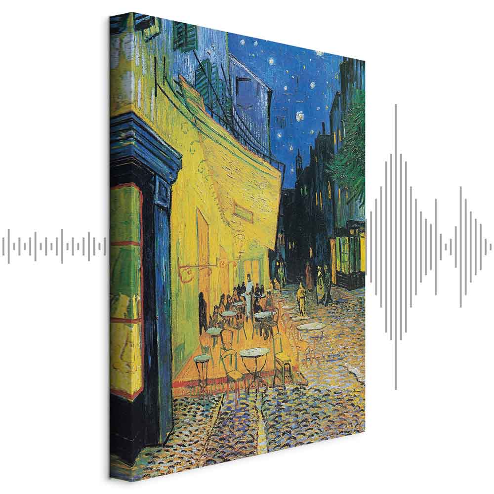 Café Terrace at Night Vincent van Gogh Canvas Print