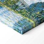 Klimt Church in Cassone Landscape Canvas Print