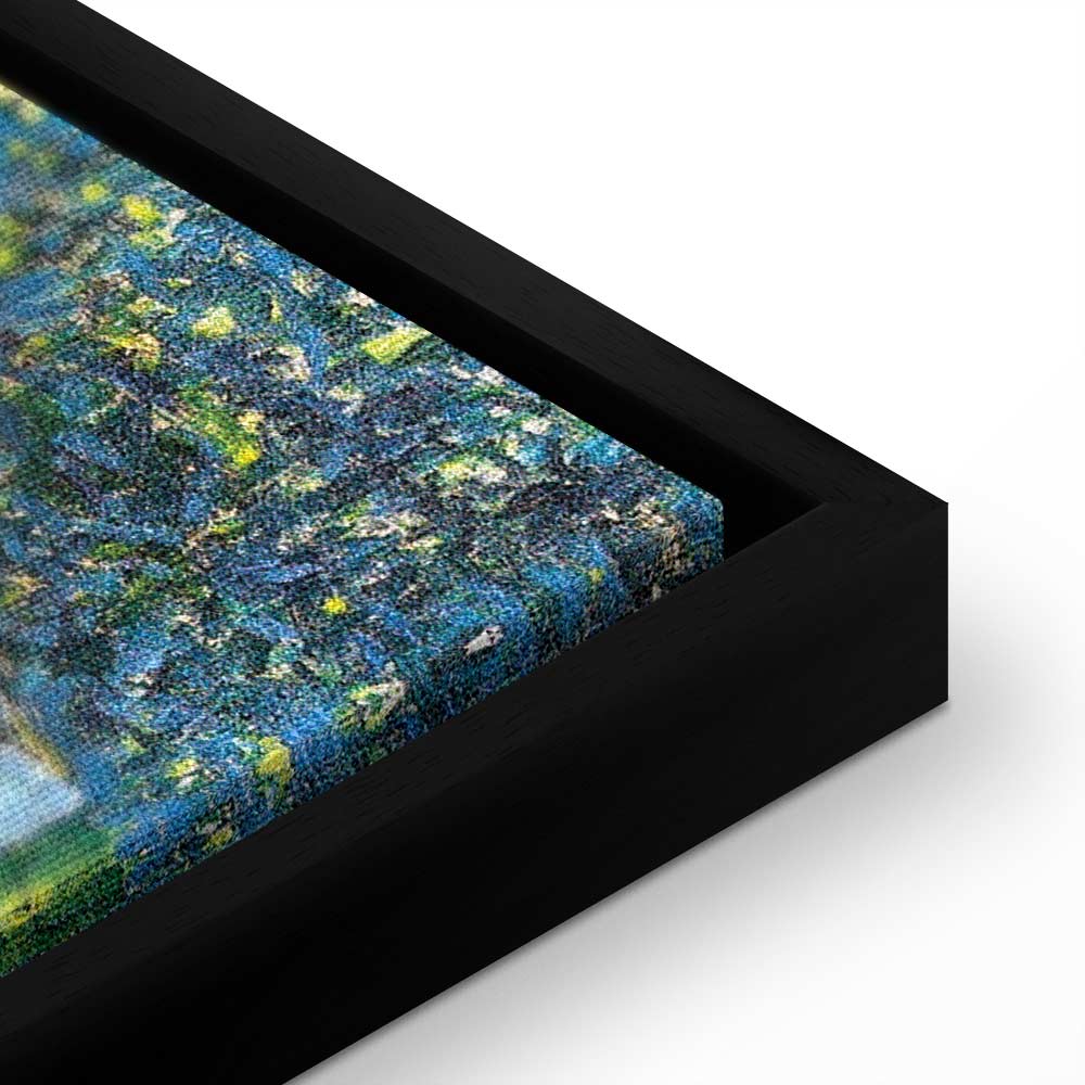 Klimt Church in Cassone Landscape Canvas Print