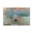 Impression, Sunrise Monet Classic DIY Large Canvas Print