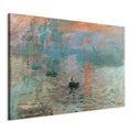 Impression, Sunrise Monet Classic DIY Large Canvas Print