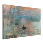 Impression, Sunrise Monet Classic DIY Large Canvas Print