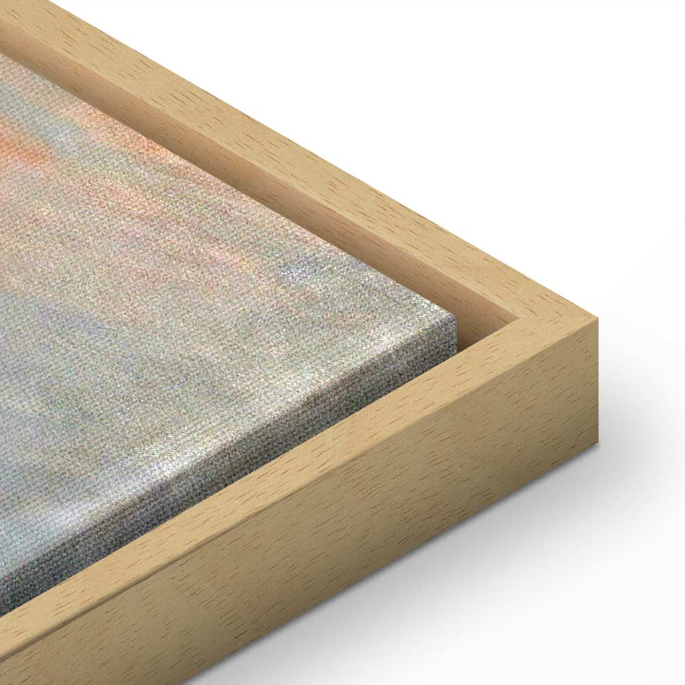 Canvas Print Impression Sunrise Reproduction