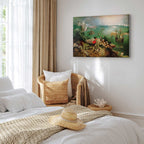 Icarus Mythology Landscape Classic Canvas Print