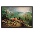 Icarus Mythology Landscape Classic Canvas Print