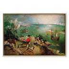 Icarus Mythology Landscape Classic Canvas Print