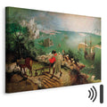 Icarus Mythology Landscape Classic Canvas Print