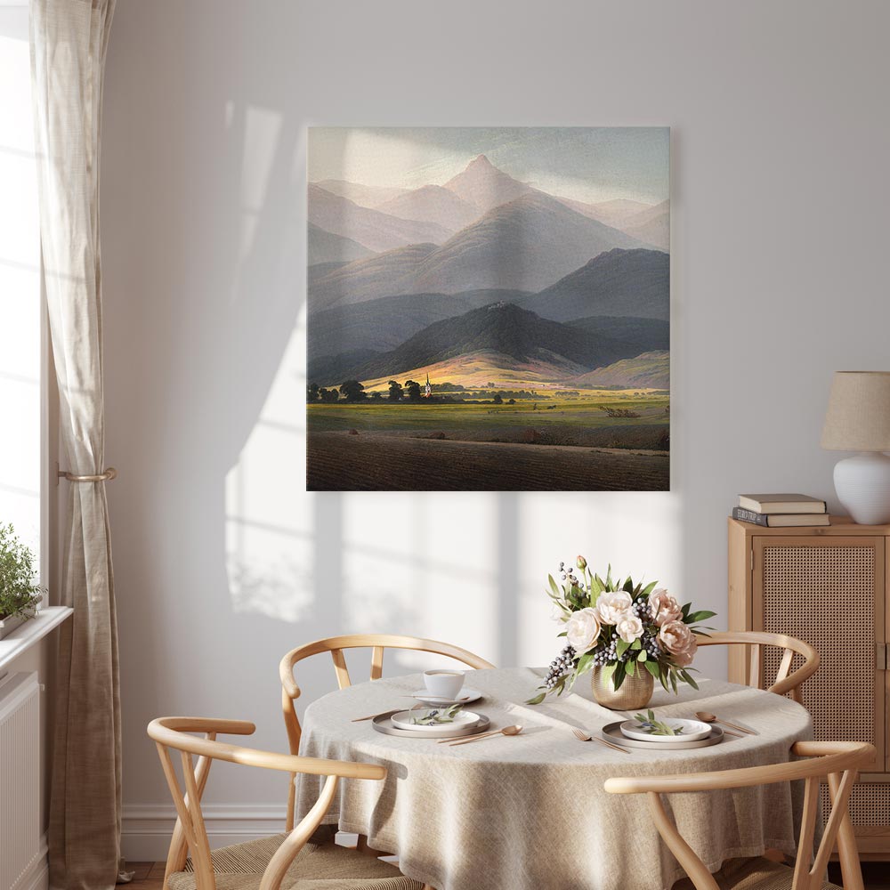 Mountain Landscape Classic Canvas Print