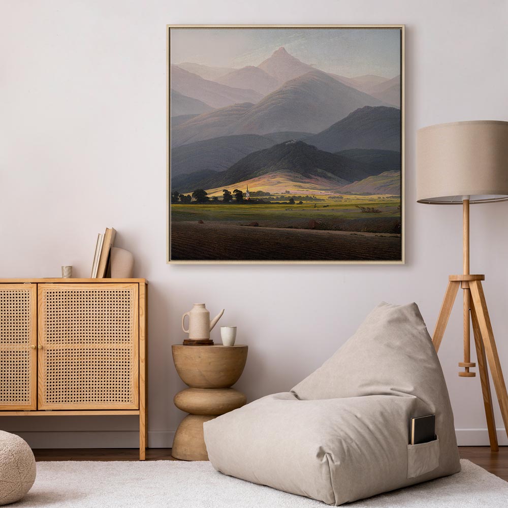 Mountain Landscape Classic Canvas Print