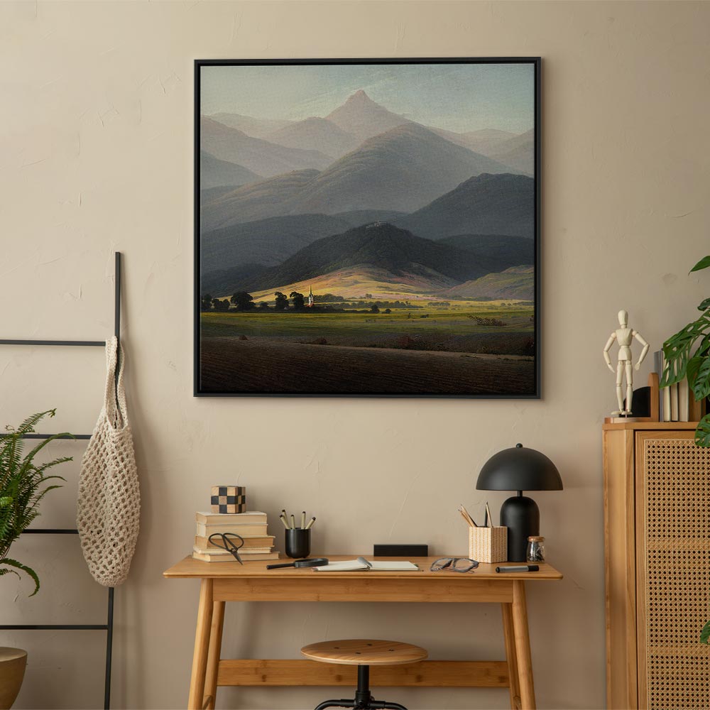 Mountain Landscape Classic Canvas Print