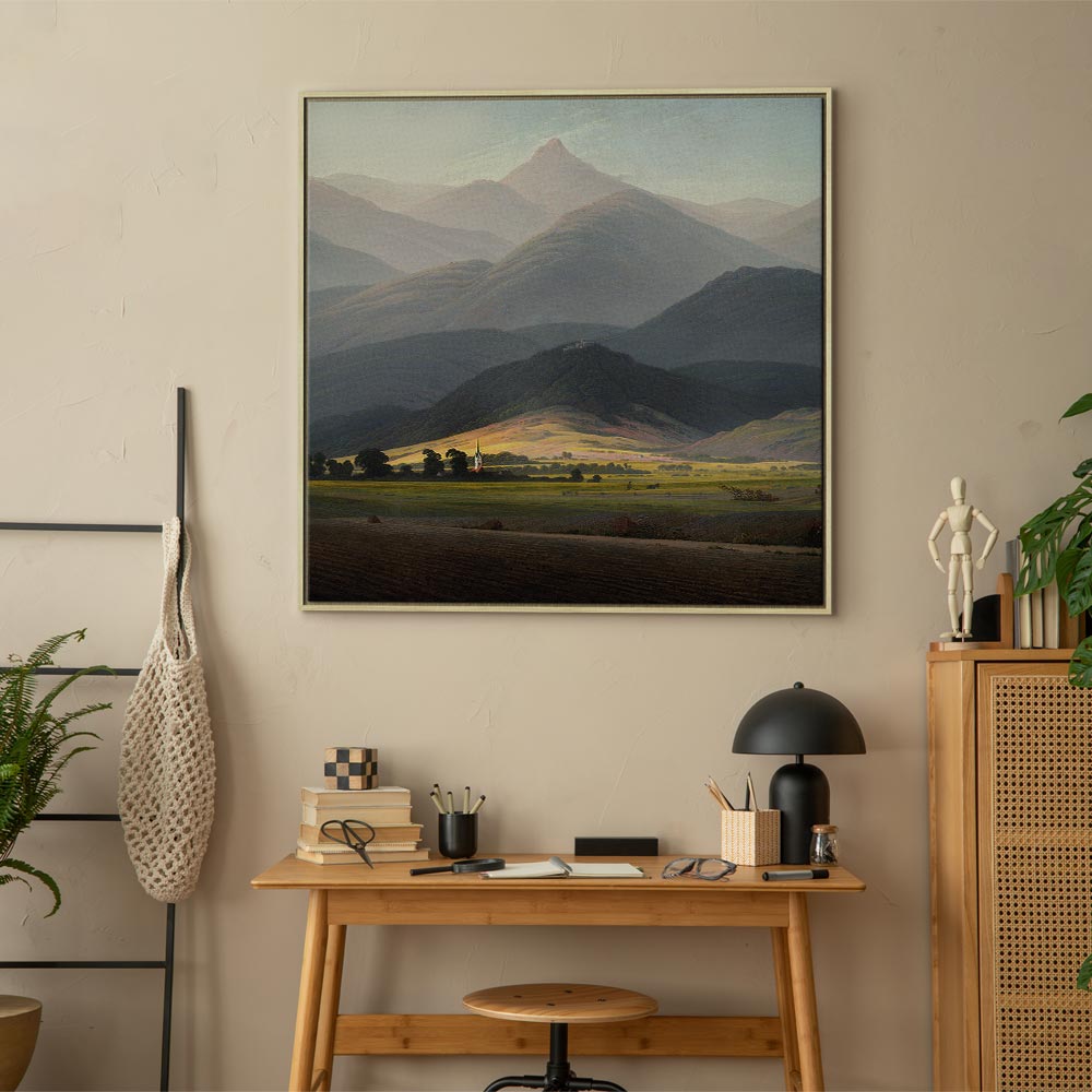 Mountain Landscape Classic Canvas Print