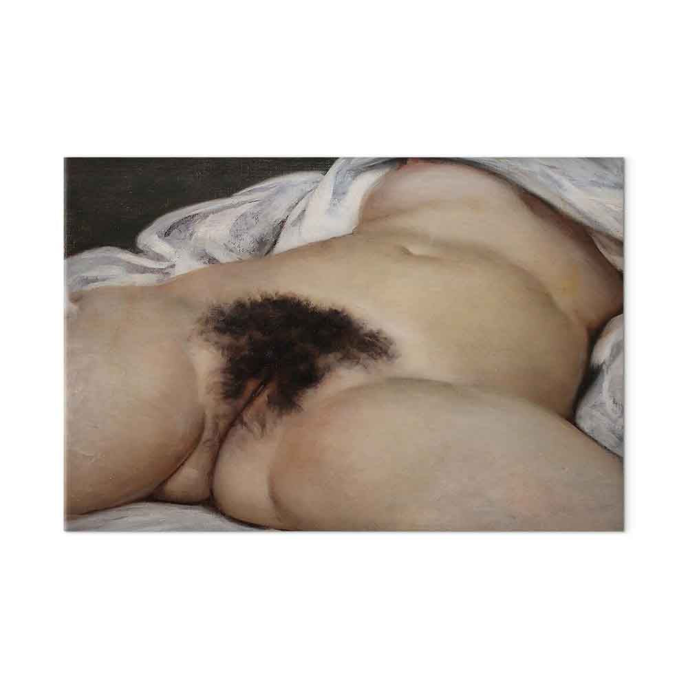 Courbet The Origin of the World Classic Canvas Print