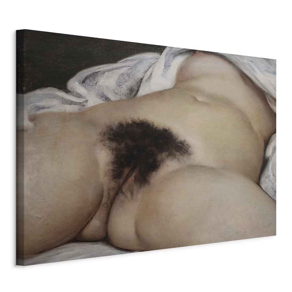 Courbet The Origin of the World Classic Canvas Print