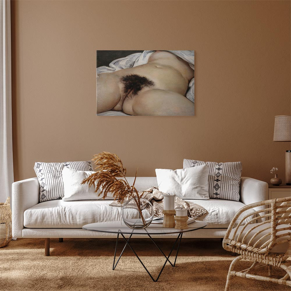 Courbet The Origin of the World Classic Canvas Print