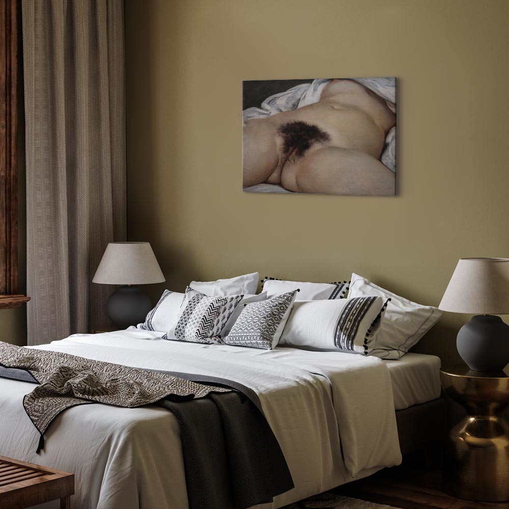 Courbet The Origin of the World Classic Canvas Print