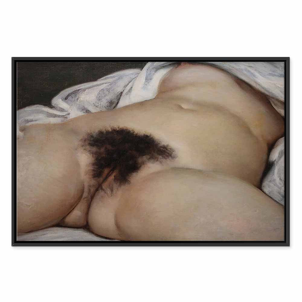 Courbet The Origin of the World Classic Canvas Print