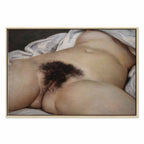 Courbet The Origin of the World Classic Canvas Print