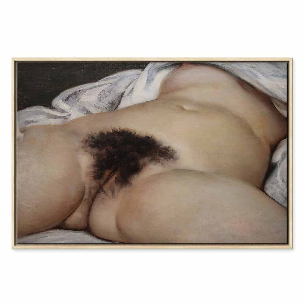 Courbet The Origin of the World Classic Canvas Print