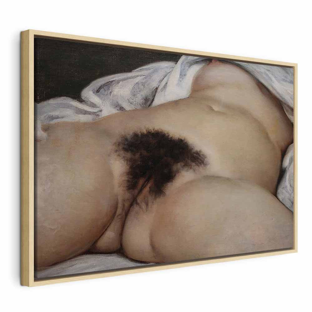 Courbet The Origin of the World Classic Canvas Print