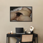 Courbet The Origin of the World Classic Canvas Print