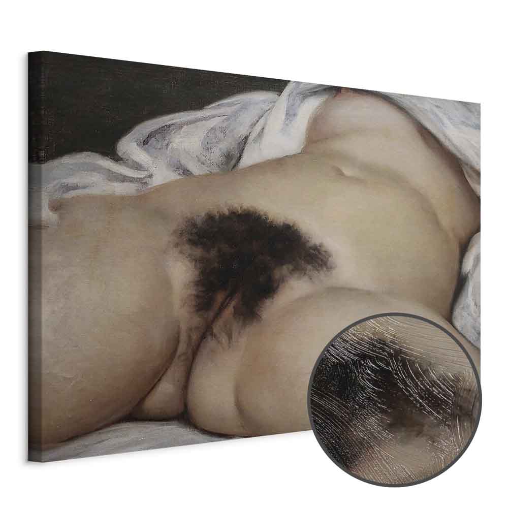 Courbet The Origin of the World Classic Canvas Print