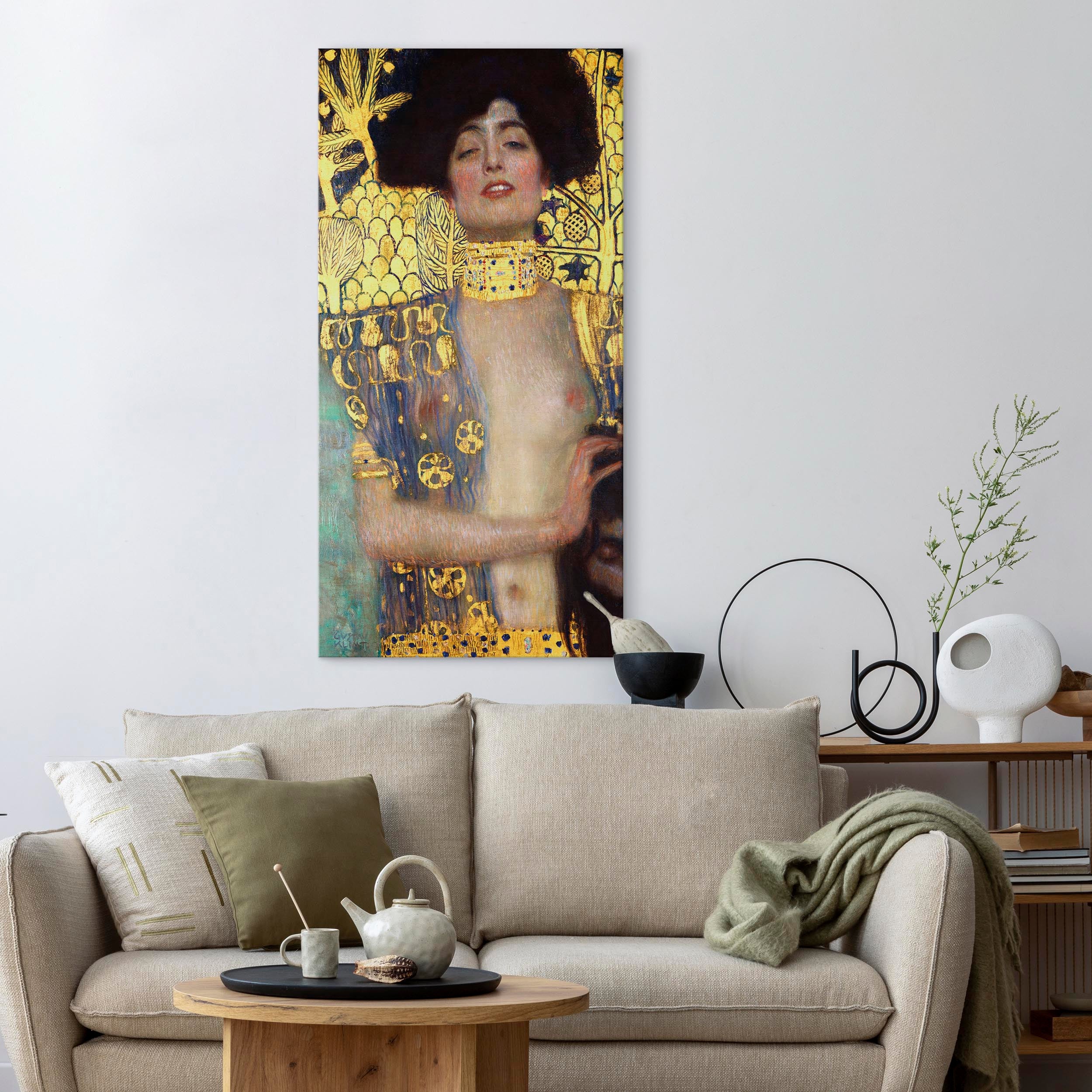 Canvas Print Judith and the Head of Holofernes - Reproductions