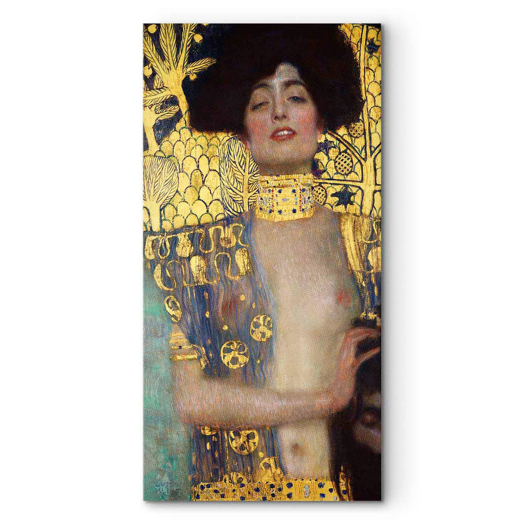 Judith Portrait Gold Classic Canvas Print
