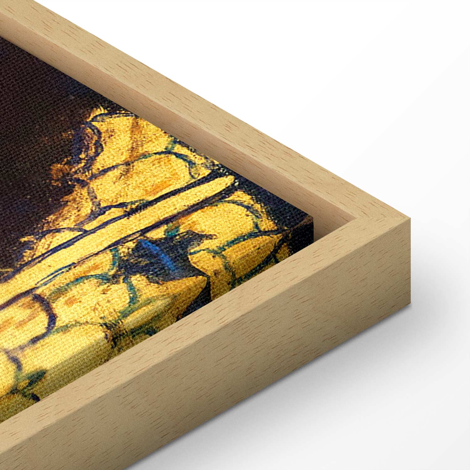 Judith Portrait Gold Classic Canvas Print