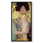 Judith Portrait Gold Classic Canvas Print