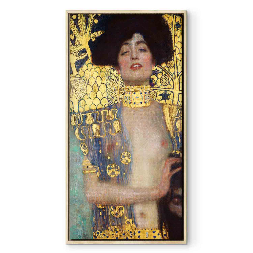 Judith Portrait Gold Classic Canvas Print