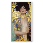 Judith Portrait Gold Classic Canvas Print