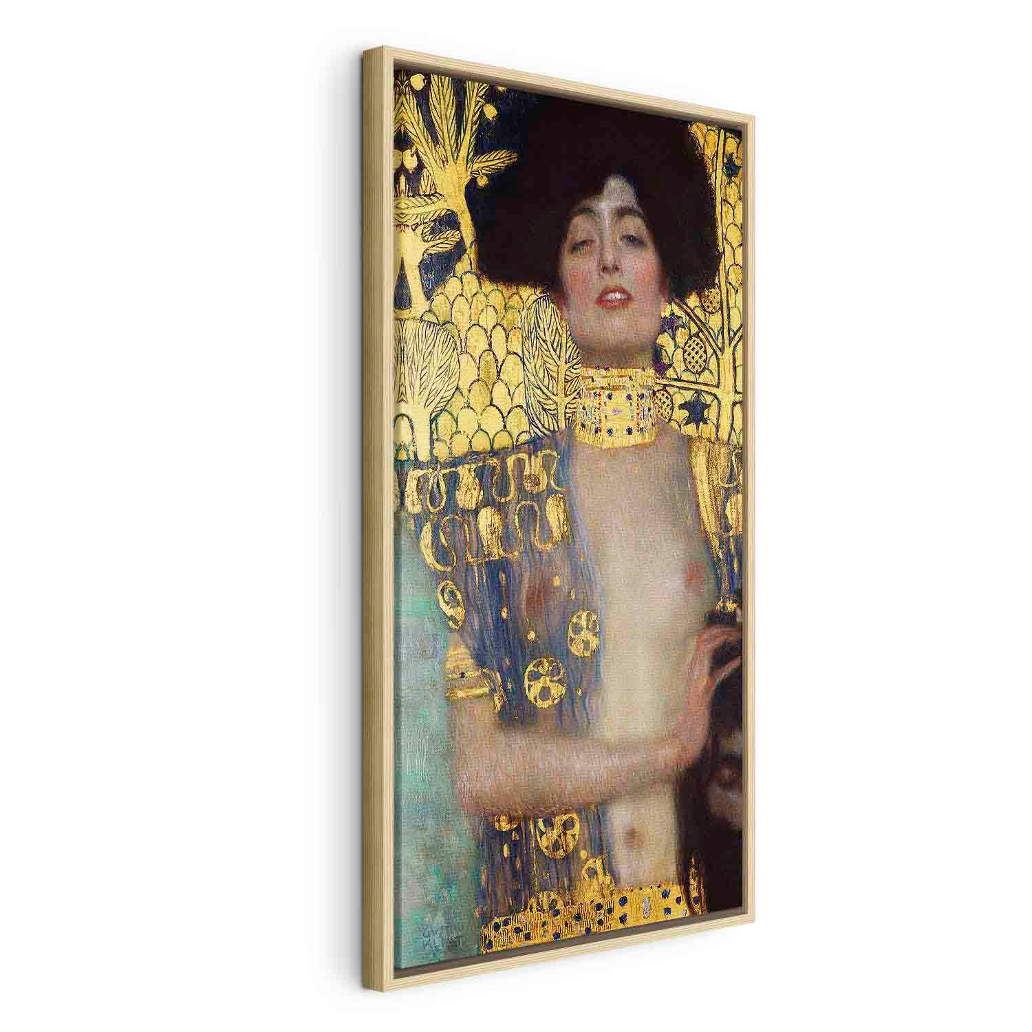 Judith Portrait Gold Classic Canvas Print