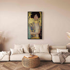 Judith Portrait Gold Classic Canvas Print
