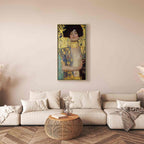 Judith Portrait Gold Classic Canvas Print