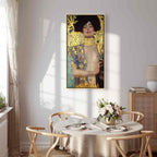 Judith Portrait Gold Classic Canvas Print