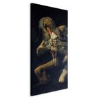 Canvas Print Saturn Devouring His Son