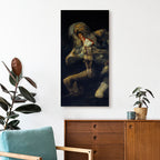 Canvas Print Saturn Devouring His Son