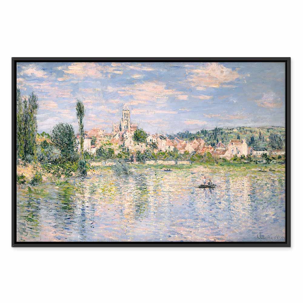 Monet Vétheuil Summer Landscape Canvas Print