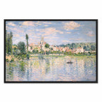 Monet Vétheuil Summer Landscape Canvas Print