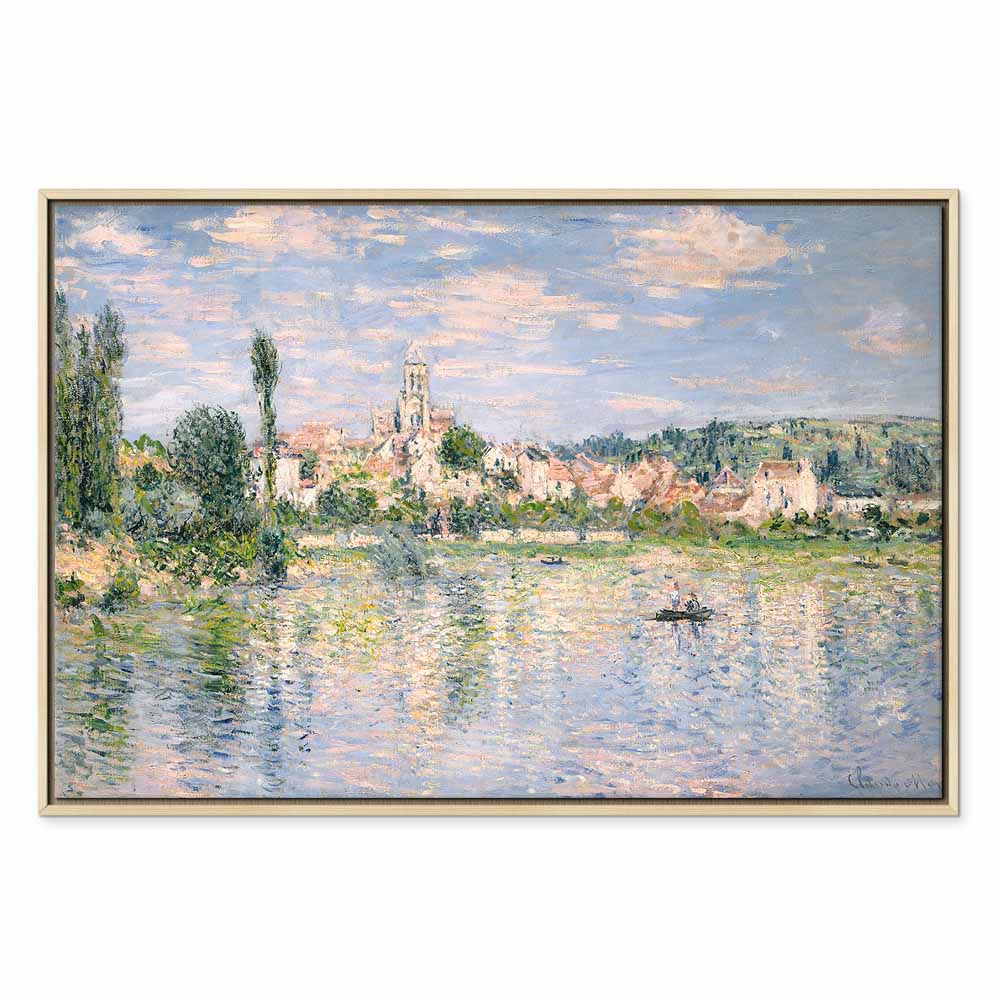 Monet Vétheuil Summer Landscape Canvas Print